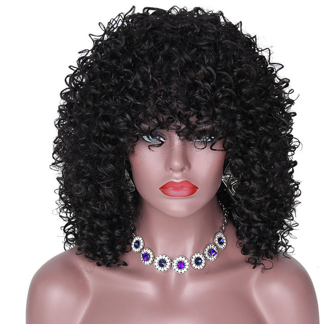 Kinky Curly Synthetic Wig - Kiki